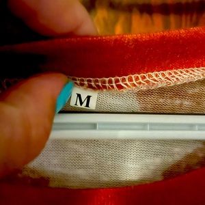 Long sleeved star shirt size M